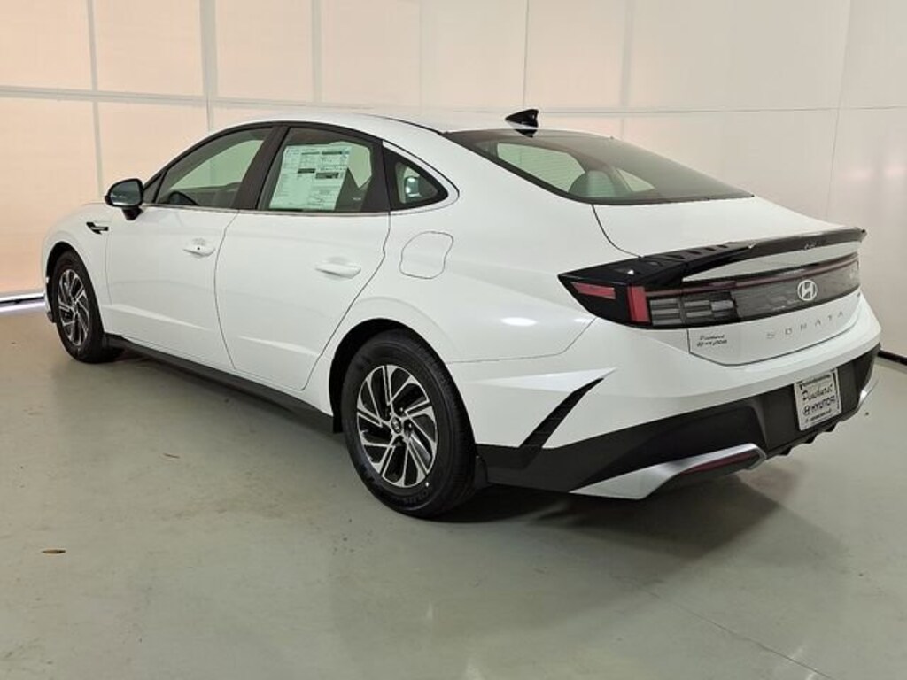 New 2026 Hyundai Sonata Hybrid Blue Sedan
