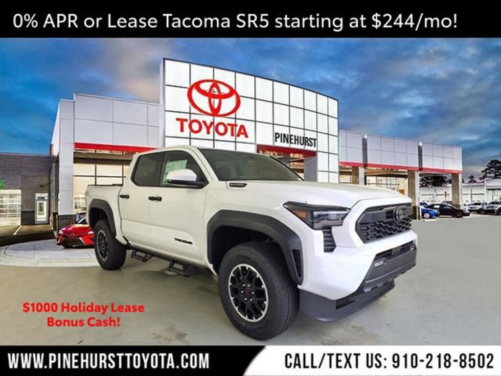 New 2025 Toyota Tacoma i-FORCE MAX TRD Off Road Truck Double Cab