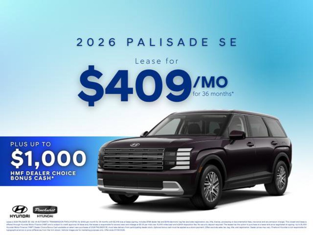 New 2026 Hyundai Palisade Calligraphy SUV