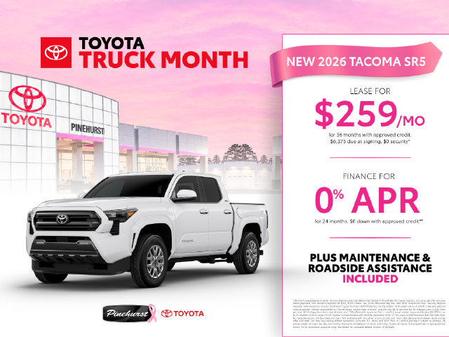 New 2026 Toyota Tacoma SR5 Truck Double Cab