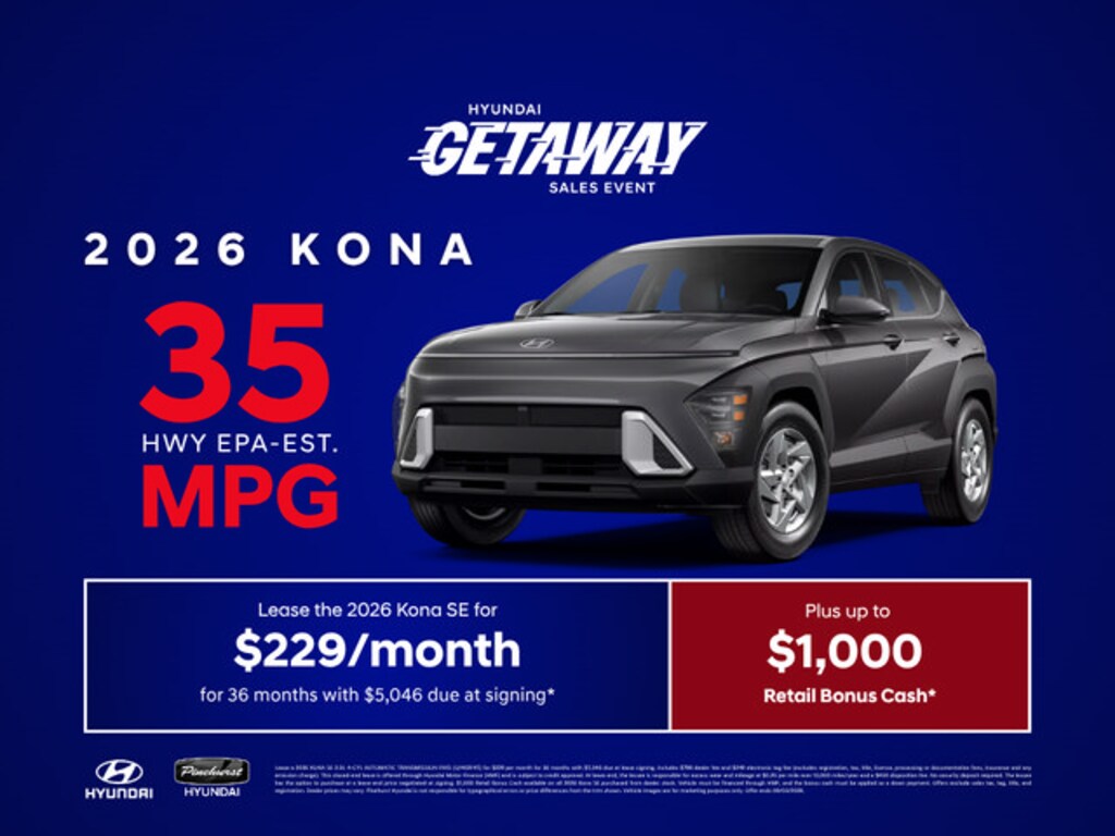 New 2026 Hyundai Kona SE SUV