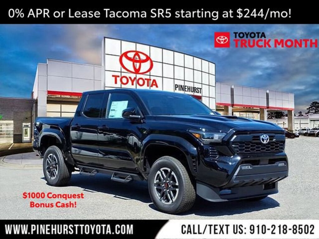 New 2025 Toyota Tacoma TRD Sport Truck Double Cab