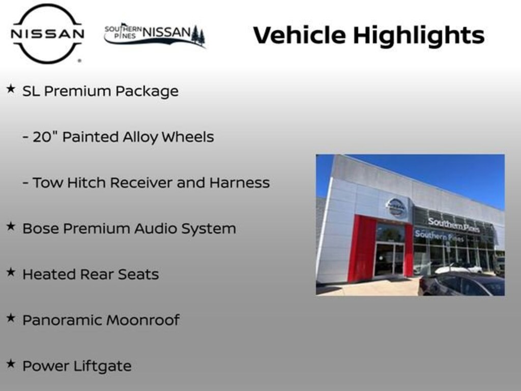 New 2025 Nissan Pathfinder SL SUV