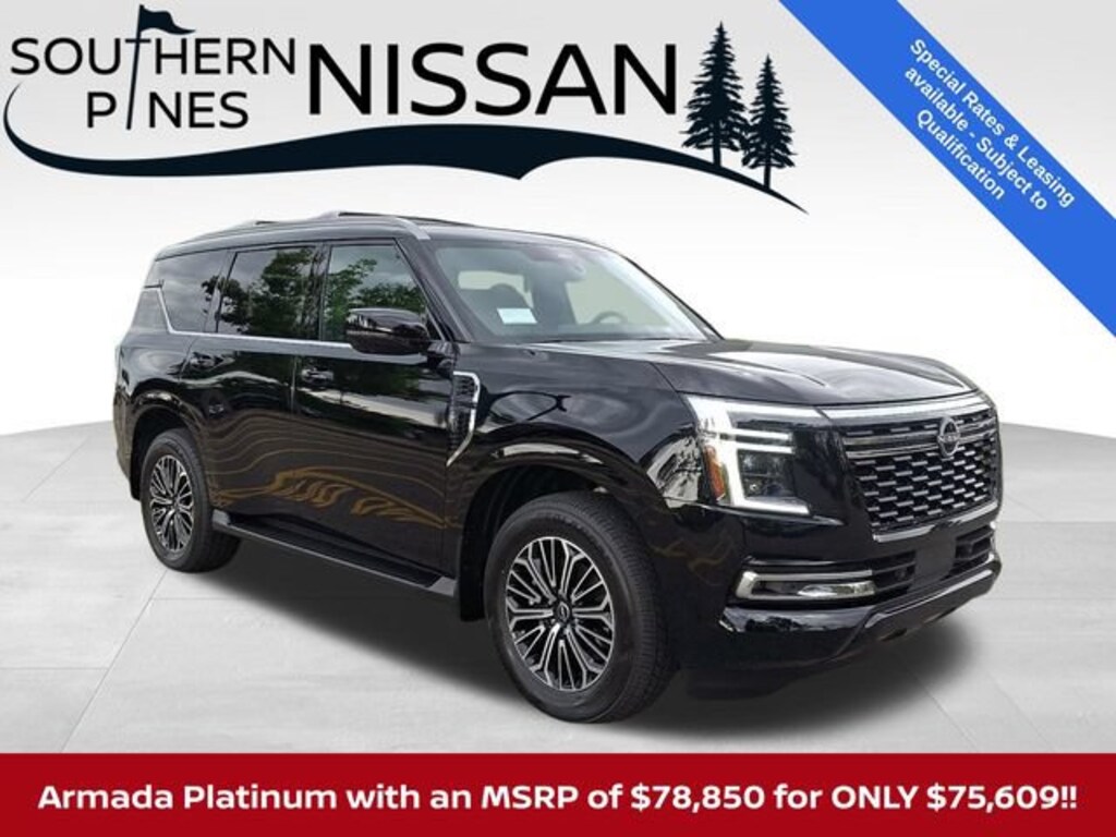 New 2026 Nissan Armada Platinum SUV