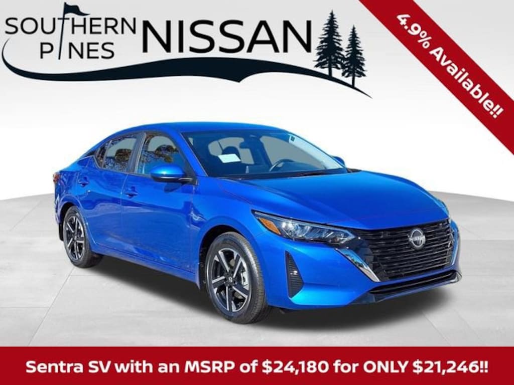 New 2025 Nissan Sentra SV Sedan