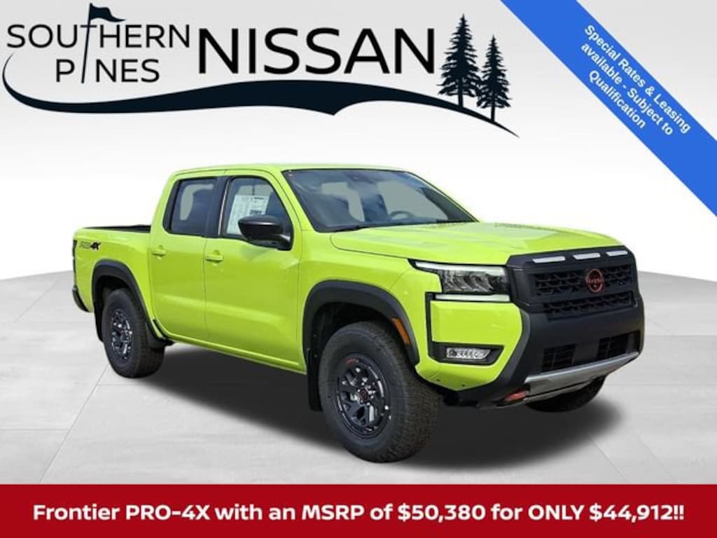 New 2026 Nissan Frontier PRO-4X Truck Crew Cab