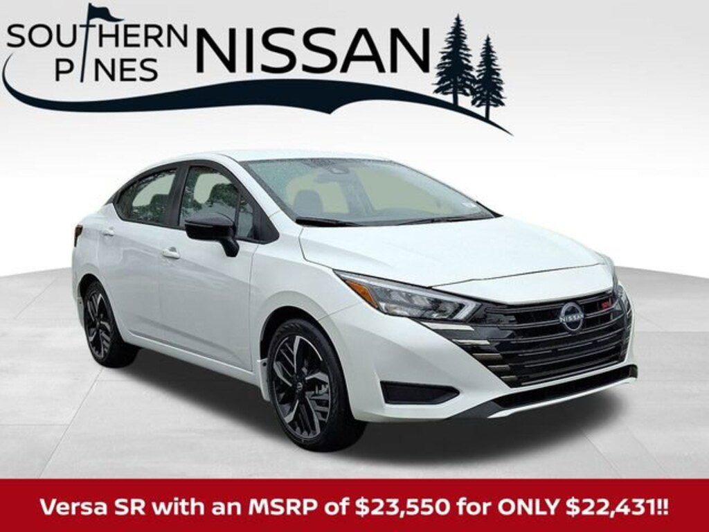 New 2025 Nissan Versa 1.6 SR Sedan