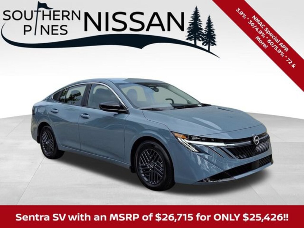 New 2026 Nissan Sentra SV Sedan
