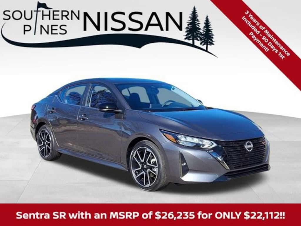 New 2025 Nissan Sentra SR Sedan