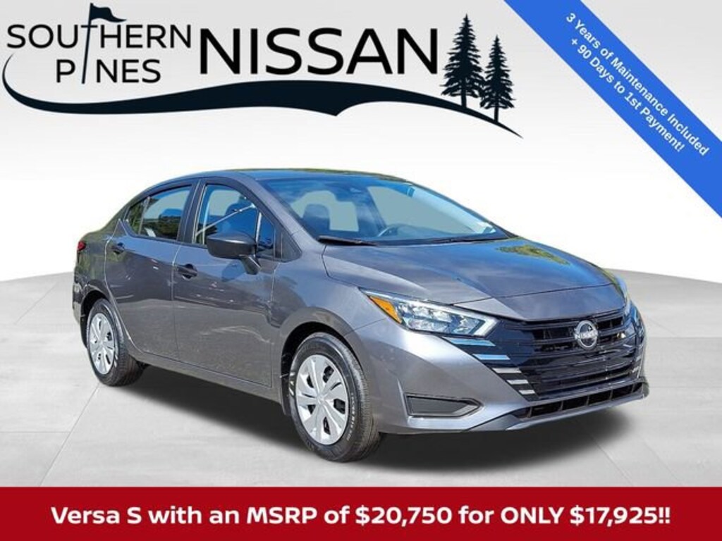 New 2025 Nissan Versa 1.6 S Sedan