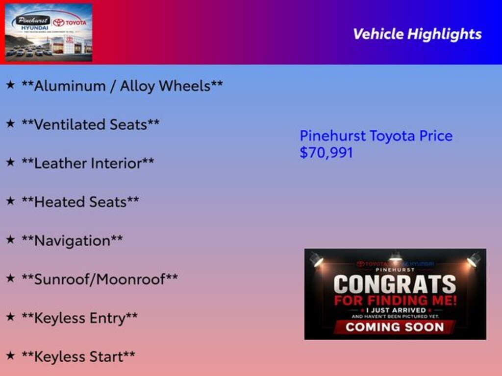 Used 2027 Toyota Land Cruiser SUV