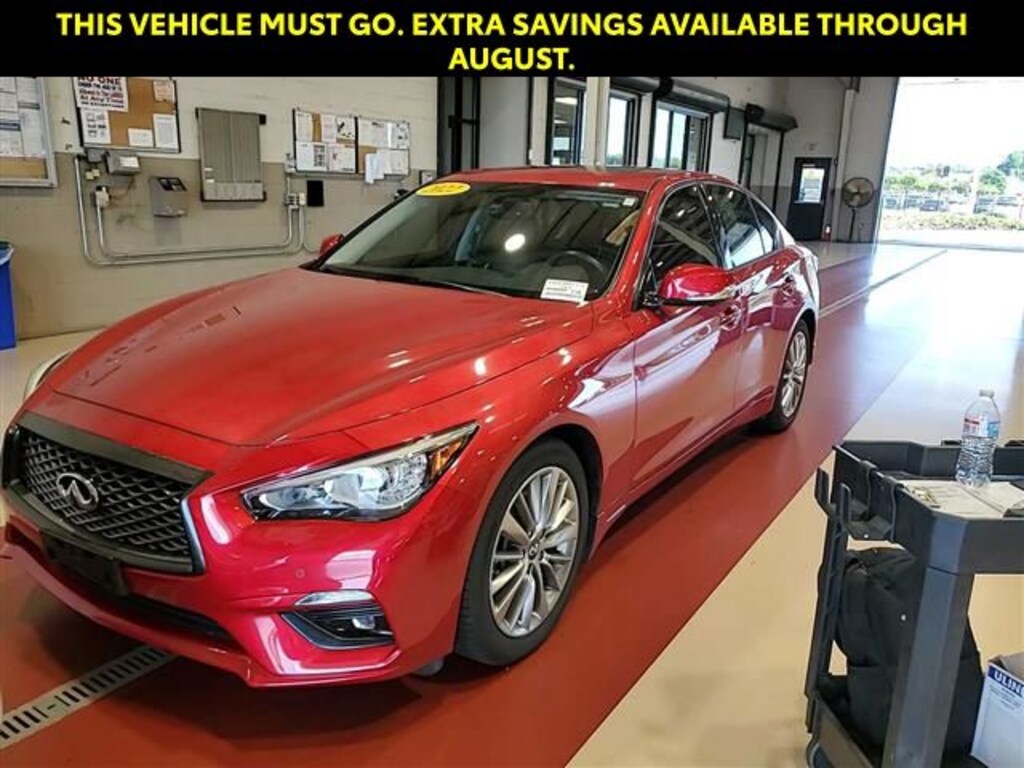 Used 2022 INFINITI Q50 LUXE Sedan