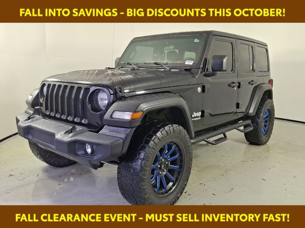 Used 2021 Jeep Wrangler Unlimited Sport SUV