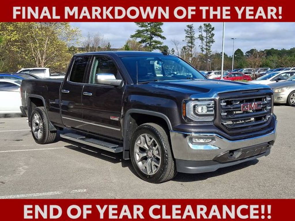 Used 2016 GMC Sierra 1500 SLT Truck Double Cab
