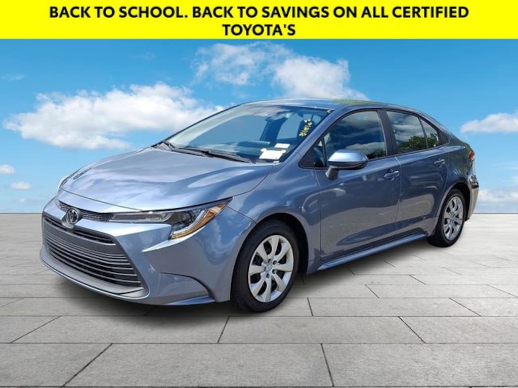 Certified 2025 Toyota Corolla LE Sedan