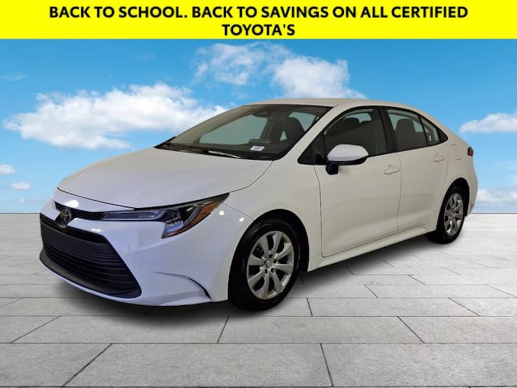 Certified 2025 Toyota Corolla LE Sedan