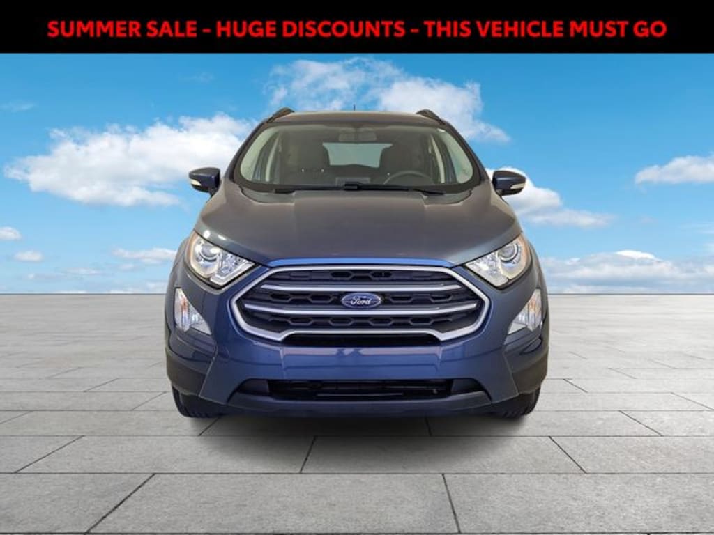 Used 2022 Ford EcoSport SE SUV