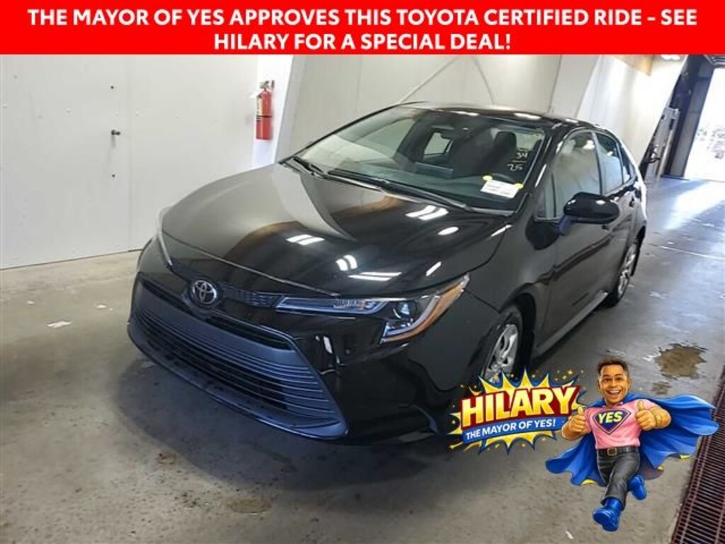 Certified 2025 Toyota Corolla LE Sedan