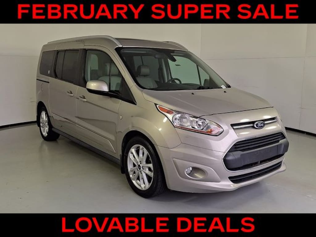 Used 2015 Ford Transit Connect Titanium w/Rear Liftgate Wagon