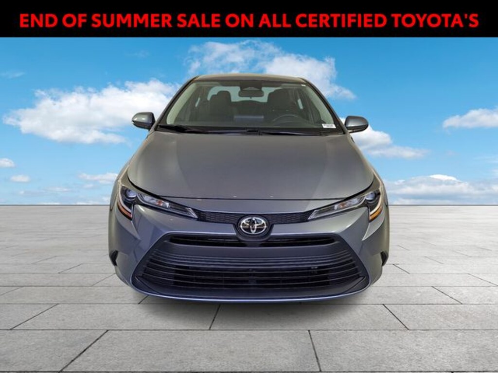 Certified 2025 Toyota Corolla LE Sedan