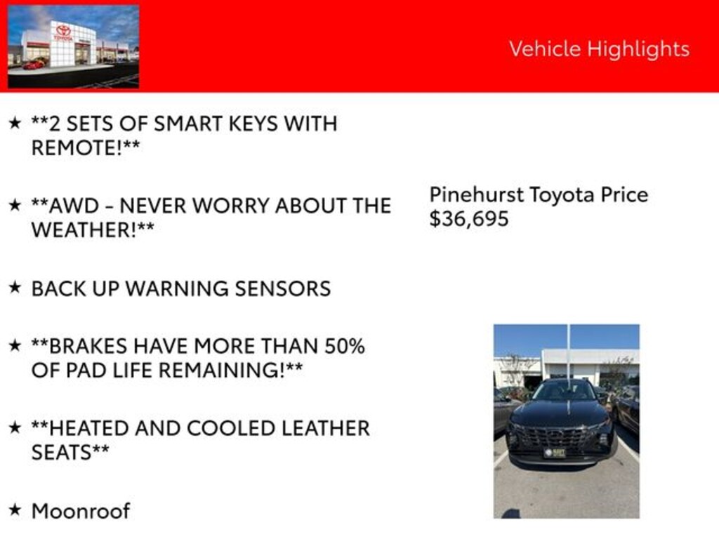 Used 2024 Hyundai Tucson Hybrid For Sale at Southern Pines Chevrolet