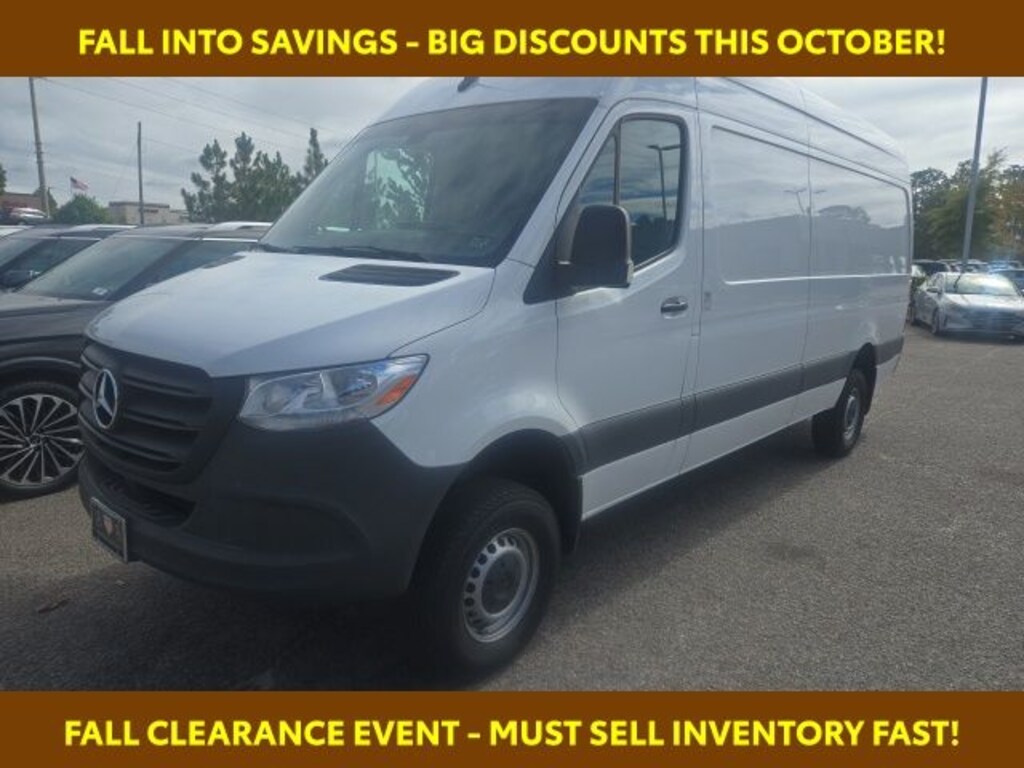 Used 2024 Mercedes-Benz Sprinter 2500 High Roof 4-Cyl Diesel HO Van