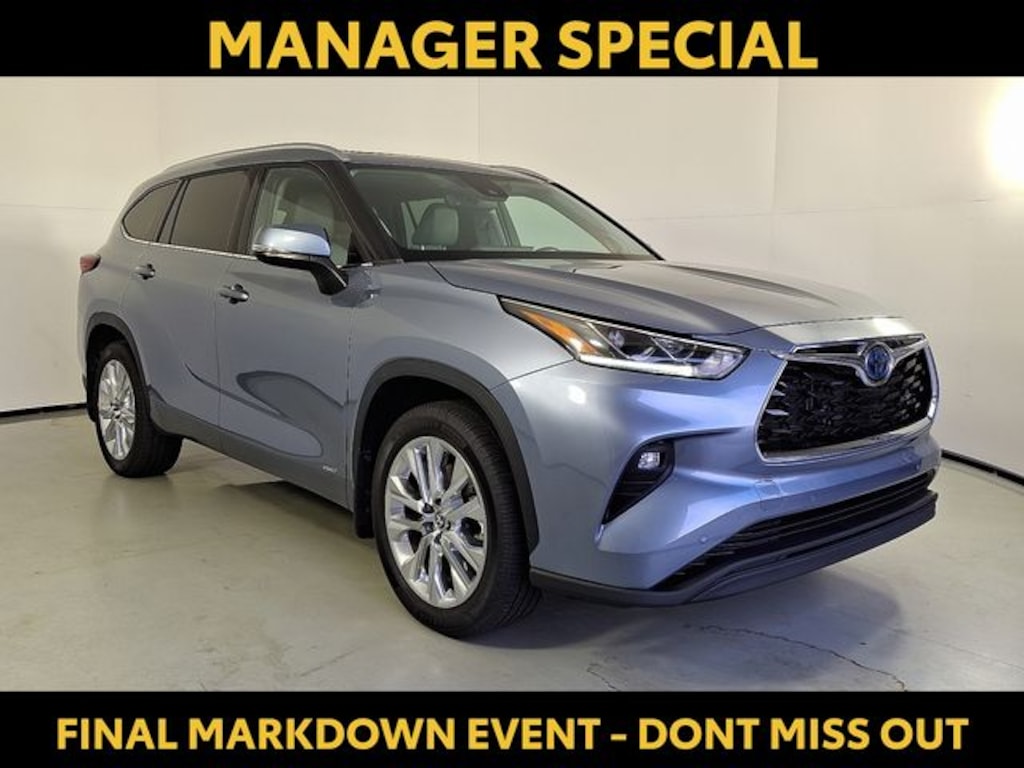 Certified 2023 Toyota Highlander Hybrid Limited SUV