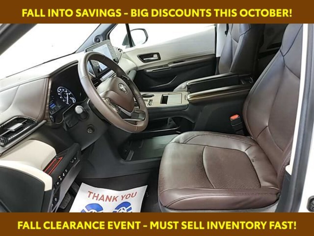 Used 2024 Toyota Sienna Platinum 7 Passenger Van Passenger Van