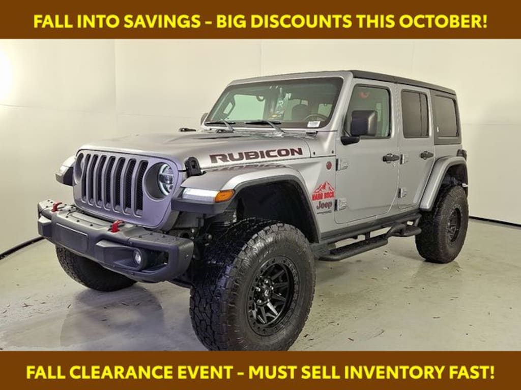 Used 2019 Jeep Wrangler Unlimited Rubicon 4x4 SUV