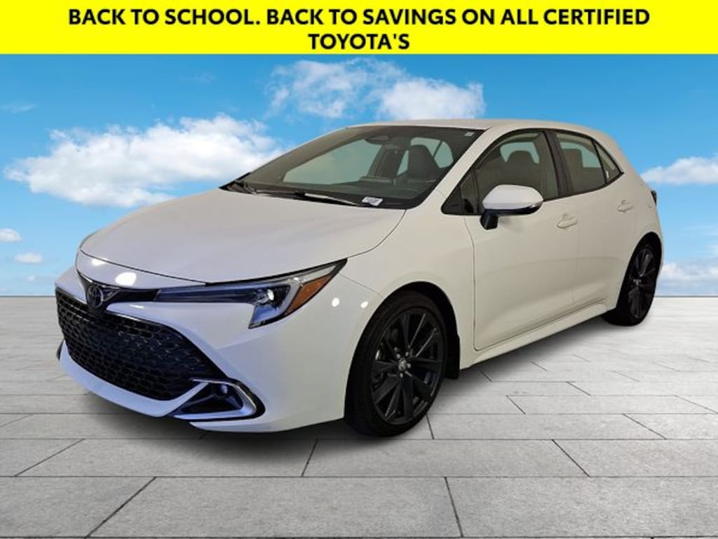 Certified 2025 Toyota Corolla Hatchback XSE Hatchback