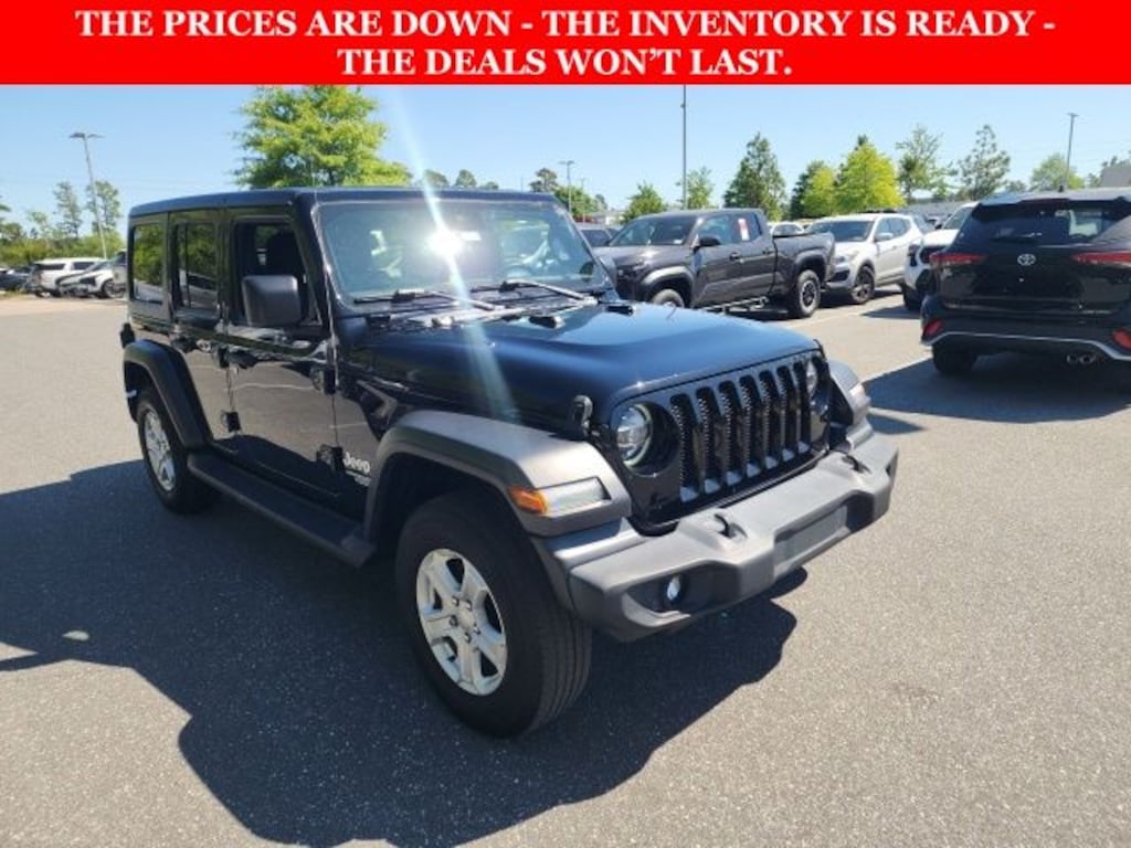 Used 2021 Jeep Wrangler Unlimited Sport SUV