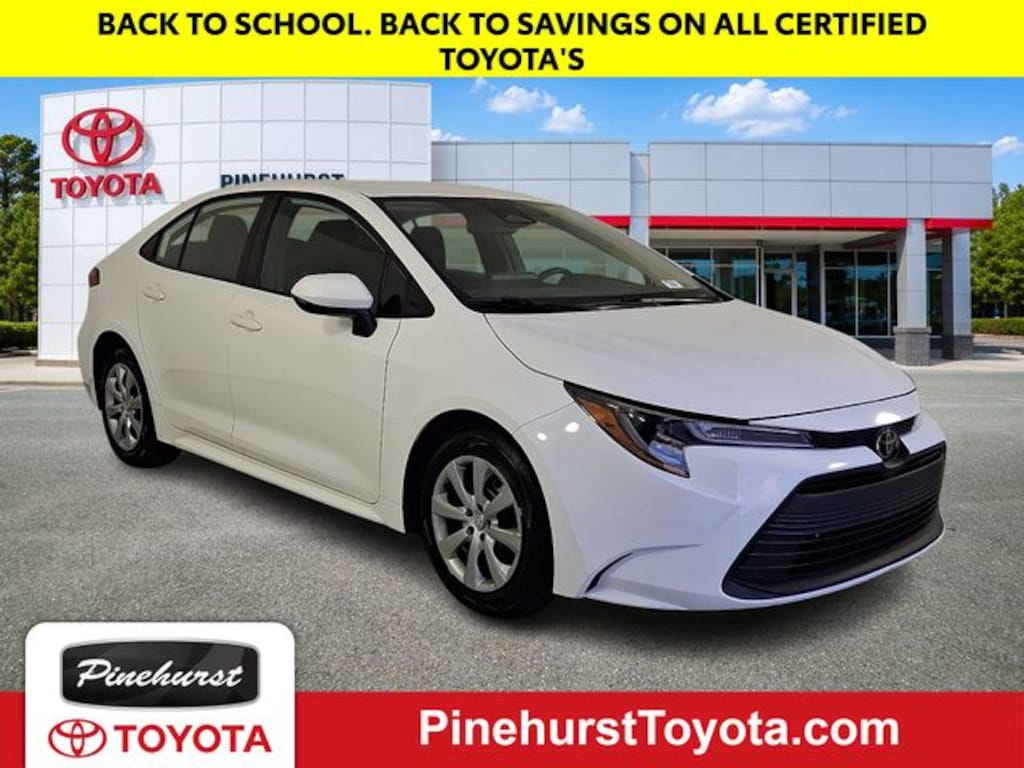 Certified 2025 Toyota Corolla LE Sedan