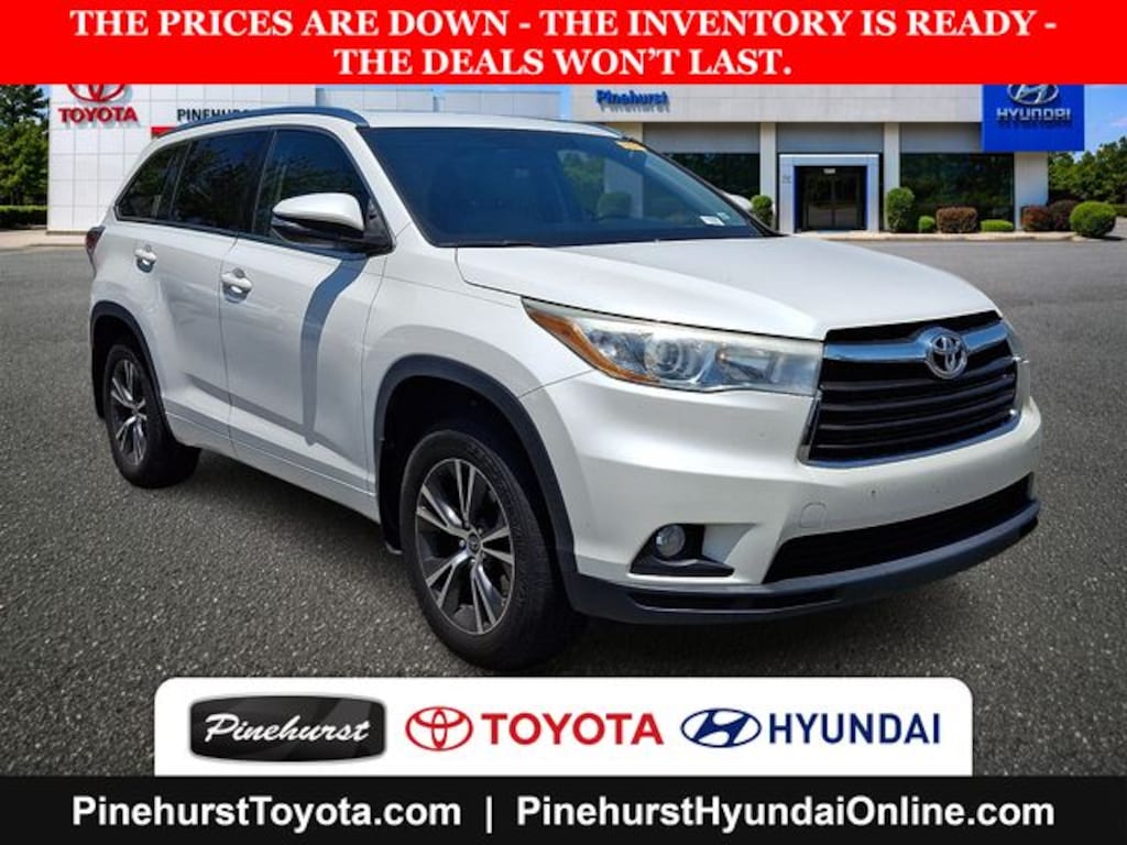 Used 2016 Toyota Highlander XLE V6 SUV