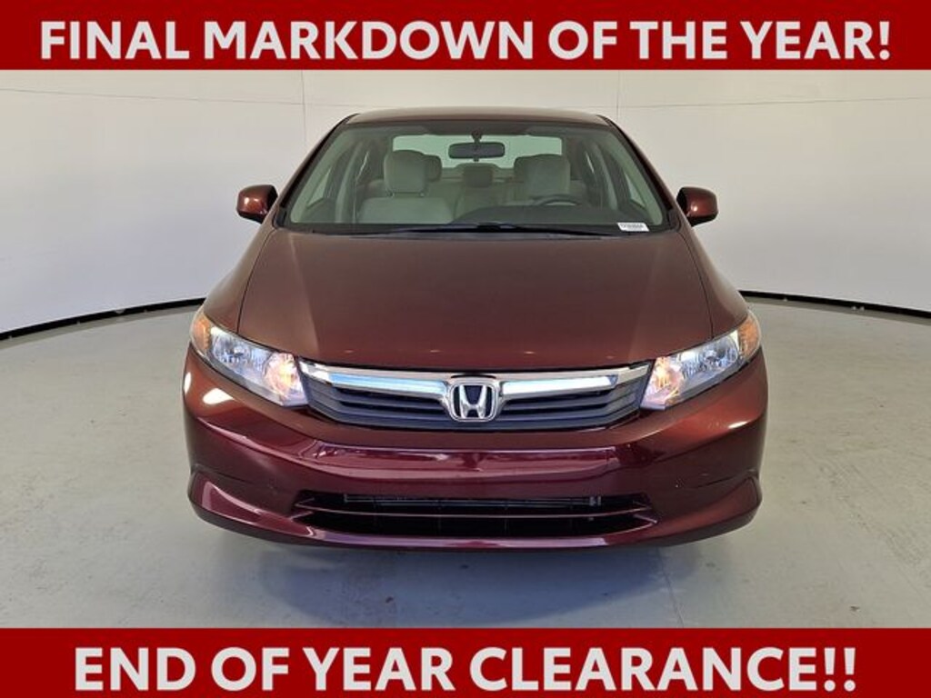 Used 2012 Honda Civic LX Sedan