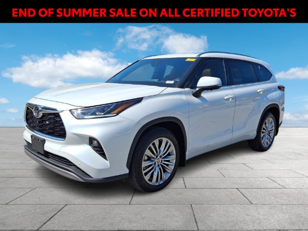 Certified 2026 Toyota Highlander Platinum SUV