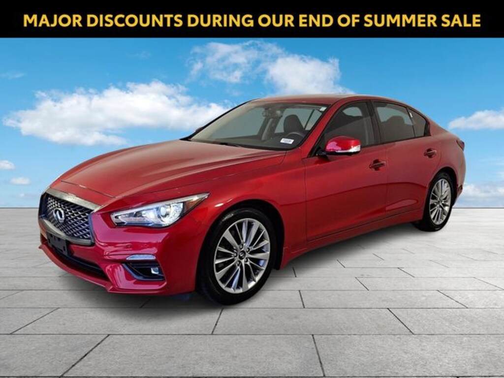 Used 2022 INFINITI Q50 LUXE Sedan