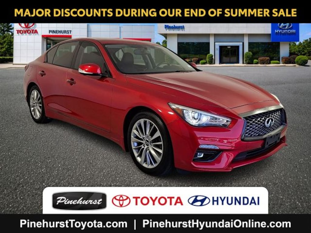 Used 2022 INFINITI Q50 LUXE Sedan