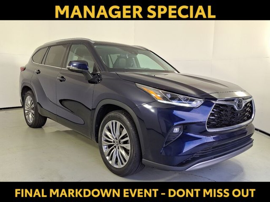 Certified 2022 Toyota Highlander Platinum SUV