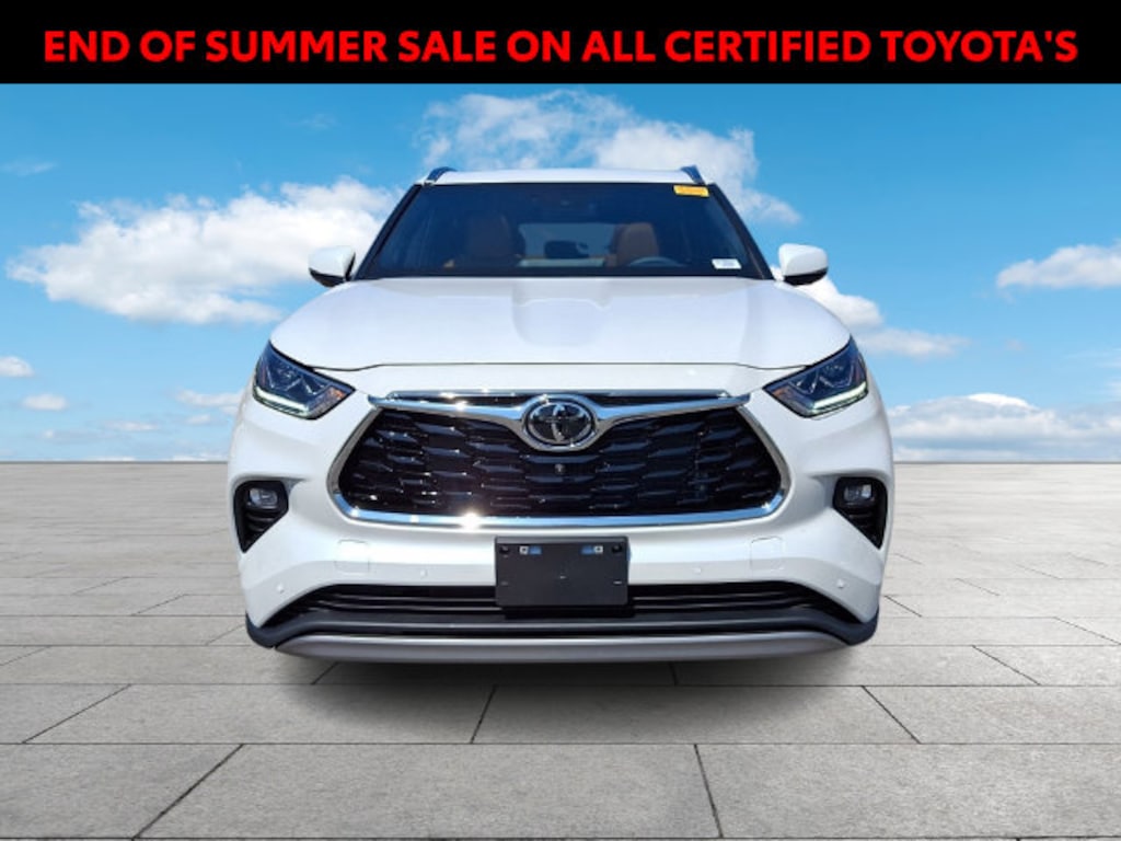 Certified 2026 Toyota Highlander Platinum SUV