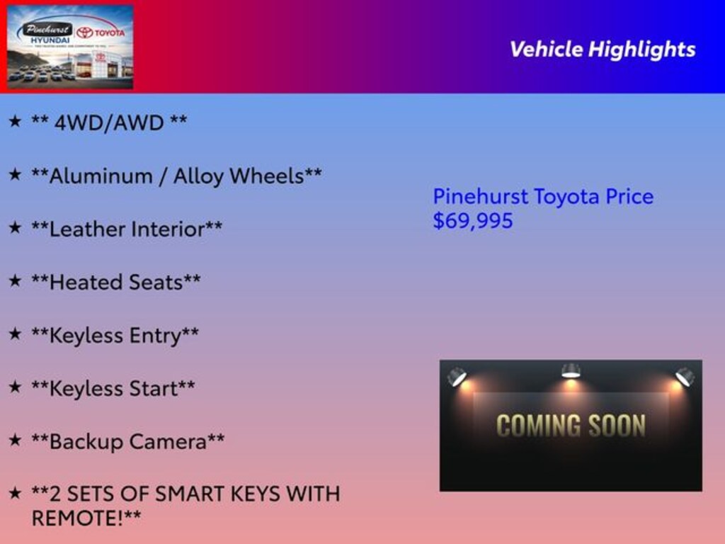 Used 2026 Toyota Land Cruiser SUV