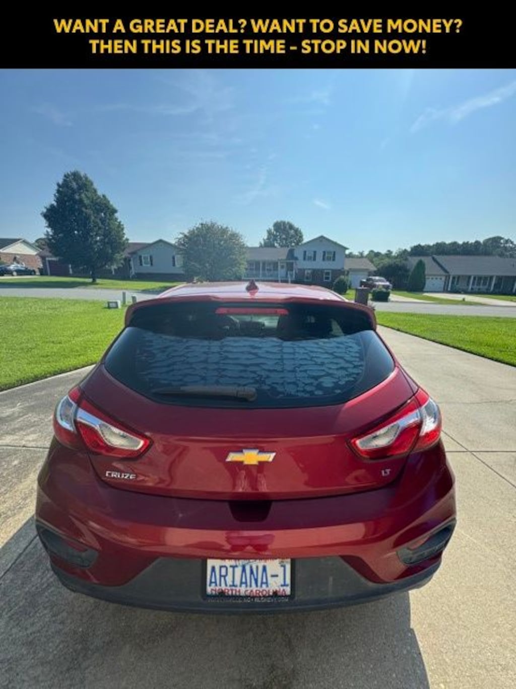 Used 2017 Chevrolet Cruze LT Auto Hatchback
