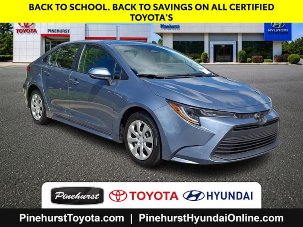 Certified 2025 Toyota Corolla LE Sedan