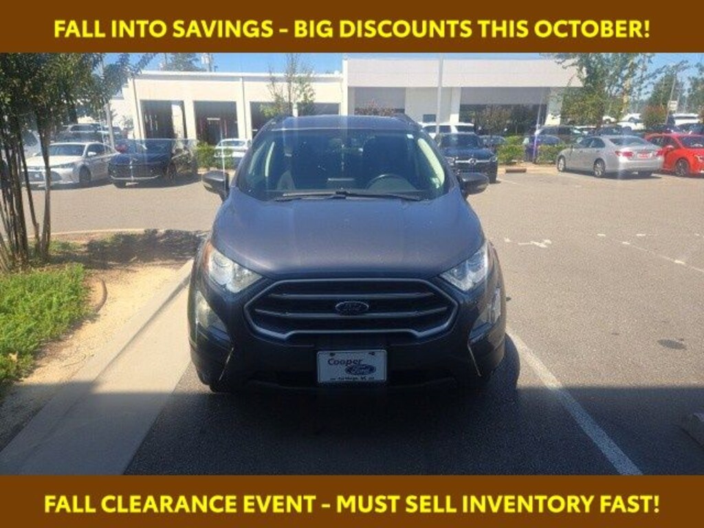 Used 2019 Ford EcoSport SE SUV