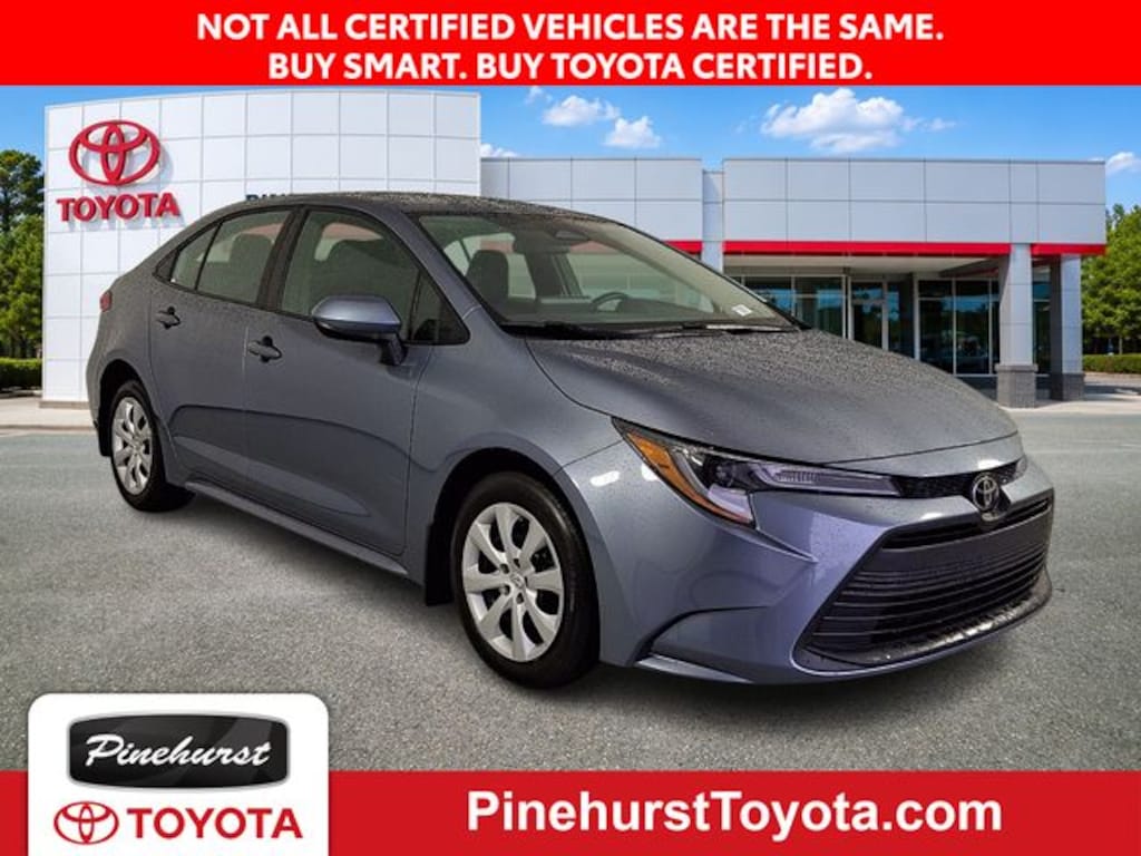 Certified 2025 Toyota Corolla LE Sedan