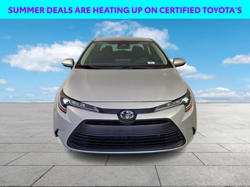 Certified 2025 Toyota Corolla LE Sedan