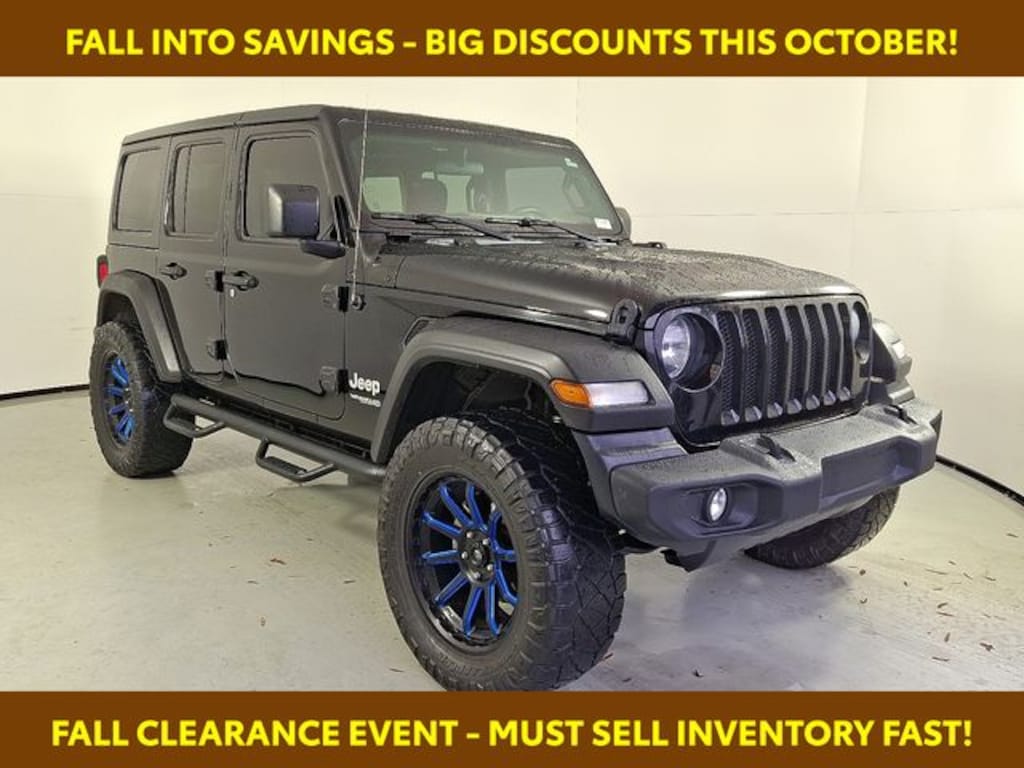 Used 2021 Jeep Wrangler Unlimited Sport SUV