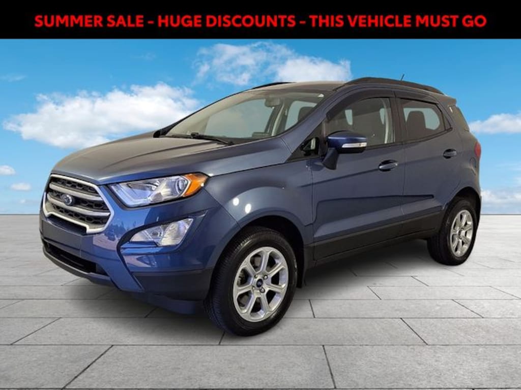 Used 2022 Ford EcoSport SE SUV