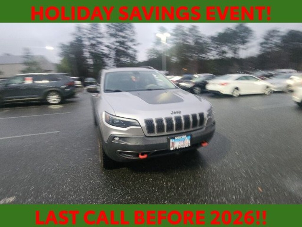 Used 2019 Jeep Cherokee Trailhawk 4x4 SUV