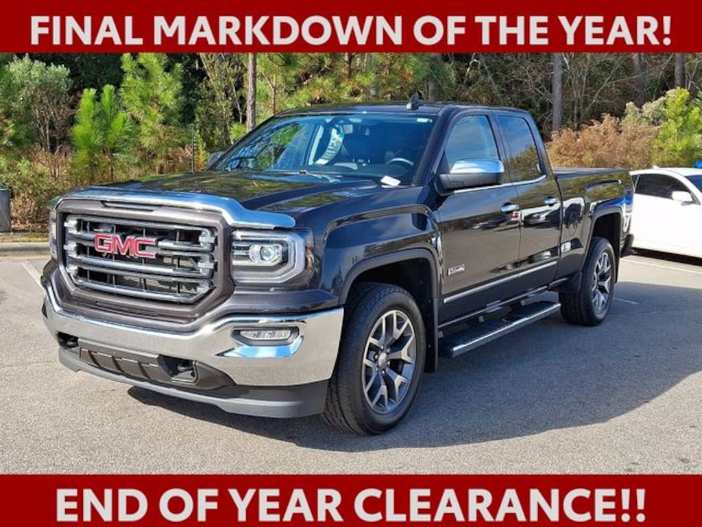 Used 2016 GMC Sierra 1500 SLT Truck Double Cab
