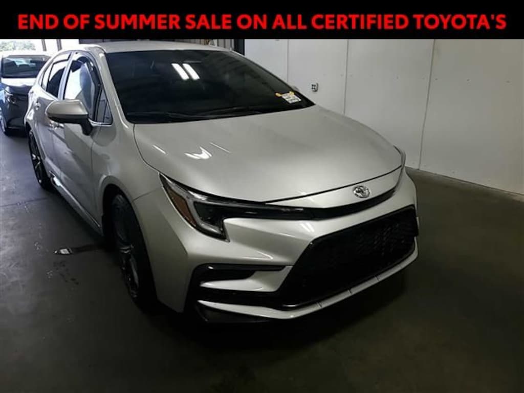 Certified 2025 Toyota Corolla SE Sedan